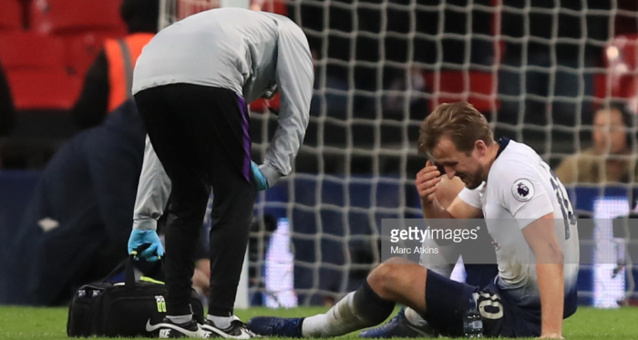 Spurs will be sweating on the fitness of Harry Kane | Photo via Getty Images