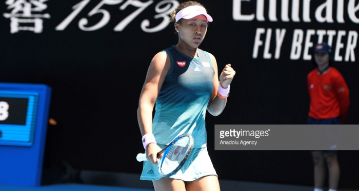 Naomi Osaka was superb on the day which saw her through to the semifinals (Anadolu Agency/Getty Images)