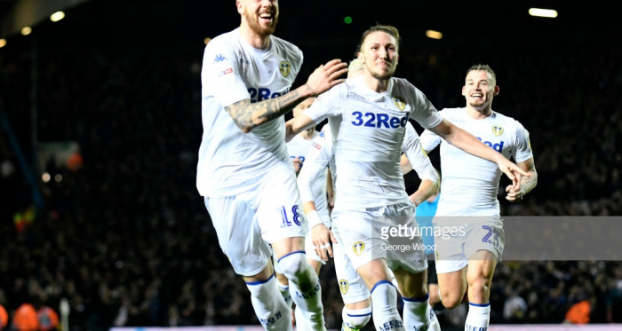 Leeds United 2-1 Swansea City - United sink Swans to move back to the top