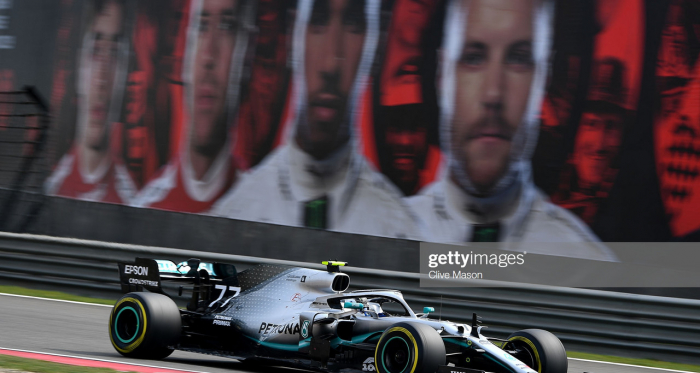 Bottas take pole ahead of Hamilton (Photo Credit: Clive Mason, Getty Images)