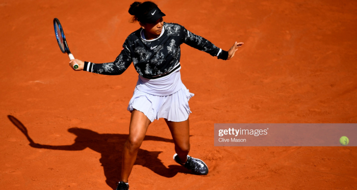 Osaka battled from the brink to seal victory (Getty Images/Clive Mason)