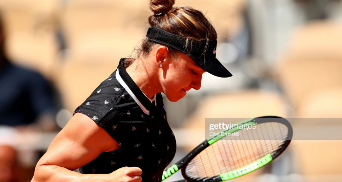 Halep lput in her best performance of the tournament so far (Getty Images/Clive Brunskill)