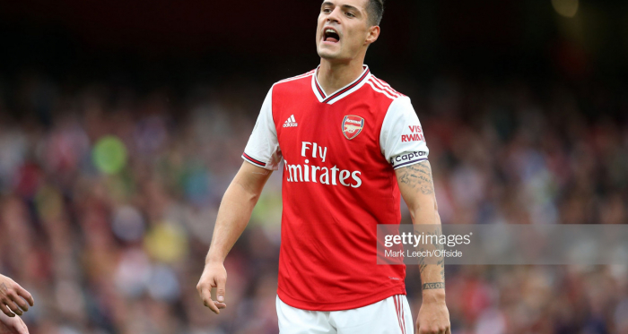 Unai Emery backs Granit Xhaka after Emirates boos