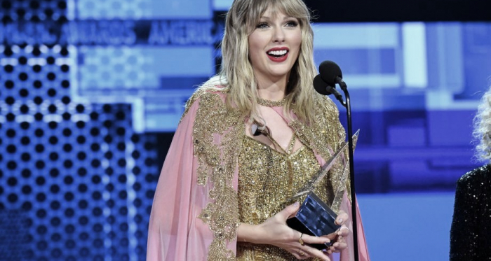 Taylor Swift ganó 6 premios. Fuente: American Music Awards