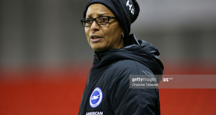 "It's a real team effort" - Hope Powell's thoughts after Brighton hold Manchester City to a 0-0 draw at the Academy Stadium