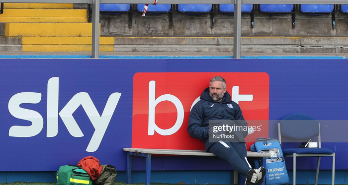 Barrow sack manager David Dunn after five months in charge