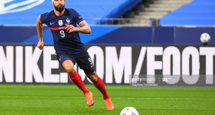 Olivier Giroud: Chelsea forward overtakes Michel Platini to become France's second all-time top goalscorer