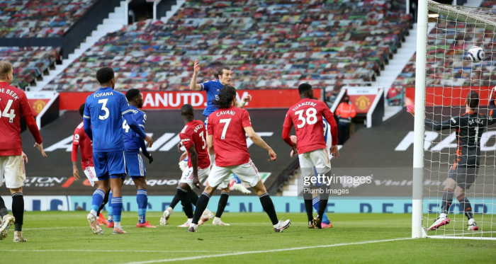 Manchester United 1-2 Leicester City: Soyuncu header gives Leicester win and sees City claim title