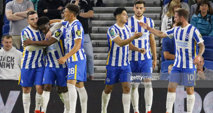 Brighton & Hove Albion 2-0 Swansea City: Connolly at the double as Seagulls roll into last 16