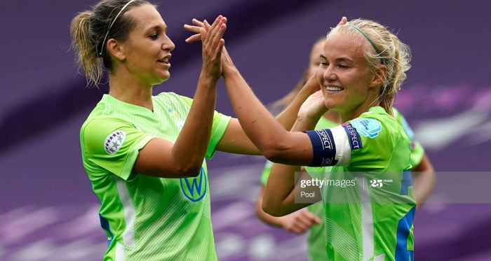 Glasgow City FC 1-9 Vfl Wolfsburg: Harder scores four as Wolves set aside the Scottish champions