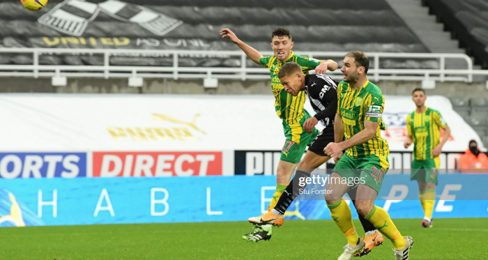 Newcastle United 2-1 West Bromwich Albion: Dwight Gayle on hand to rescue three points to edge past Baggies