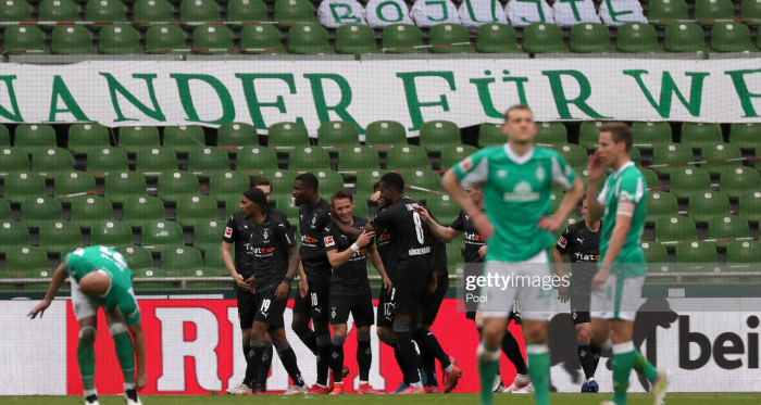 Werder Bremen 2-4 Borussia Mönchengladbach: Bremen are relegated to the 2. Bundesliga