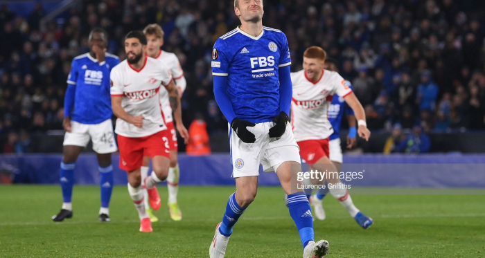 The Warmdown: Jamie Vardy misses late penalty in Spartak Moscow draw