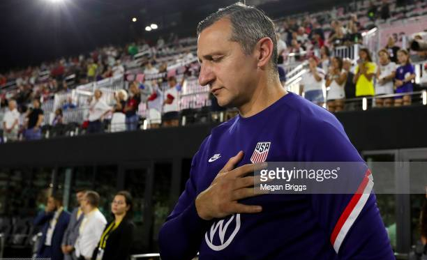 Vlatko Andonovski believes USWNT is "moving in the right direction" as they prepare to face Germany