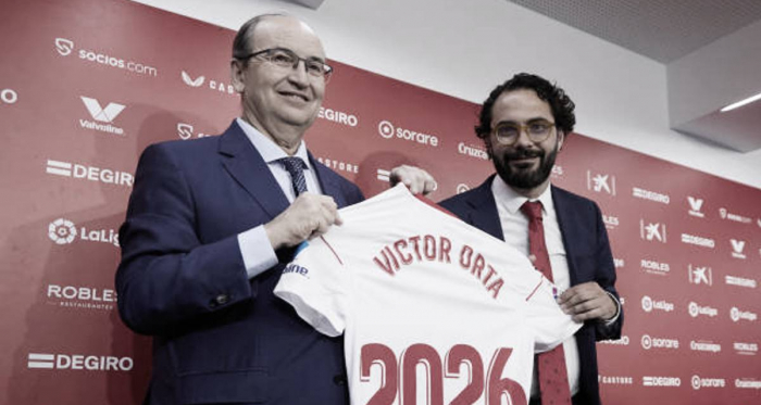 Víctor Orta, nuevo director deportivo del Sevilla FC