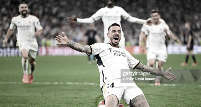 Joselu completa otra hazaña más en el Bernabéu