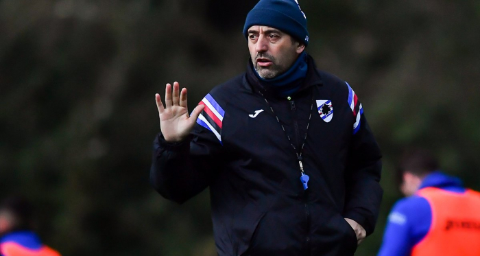 Sampdoria -Giampaolo: "Atalanta squadra forte, soddisfatto per le undici convocazioni in Nazionale"