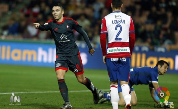 El Granada CF, negado al gol contra un Celta muy eficaz