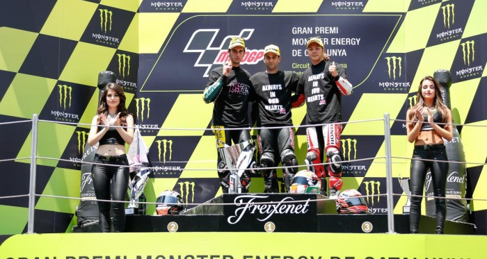 Moto 2 : En signe d’hommage