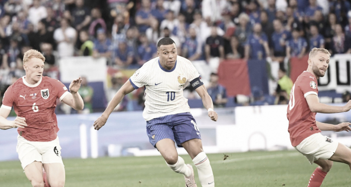 Mbappé le da el triunfo a Francia ante una Austria valiente