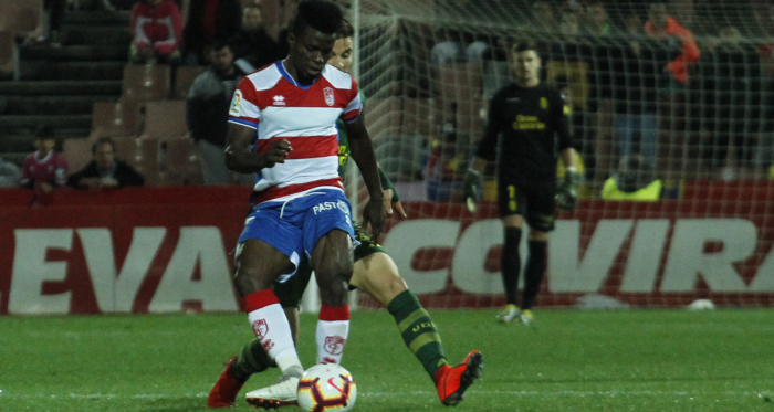 Ramon Azeez ya fue titular en el último partido frente Las Palmas. Foto: Antonio L Juárez