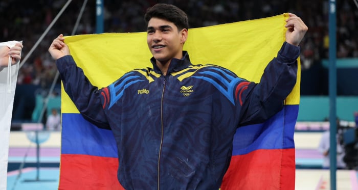 ¡Histórico! Primera medalla para Colombia de Ángel Barajas en los Juegos Olímpicos
París 2024