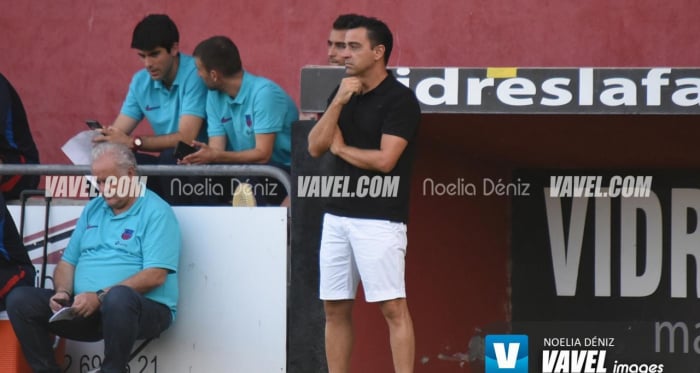 Xavi: "No podemos estar orgullosos, pero competimos contra un gran rival"