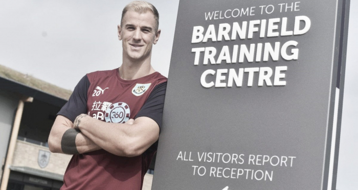 Joe Hart en las instalaciones de su nuevo club | Burnley FC