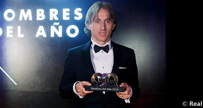 Luka Modric, deportista del año por la revista GQ