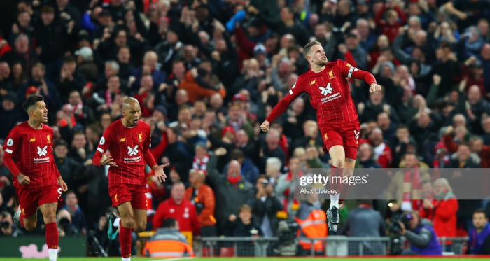 Liverpool 2-1 Tottenham Hotspur: Resilient Reds fightback against Lilywhites to restore six-point lead at Premier League summit