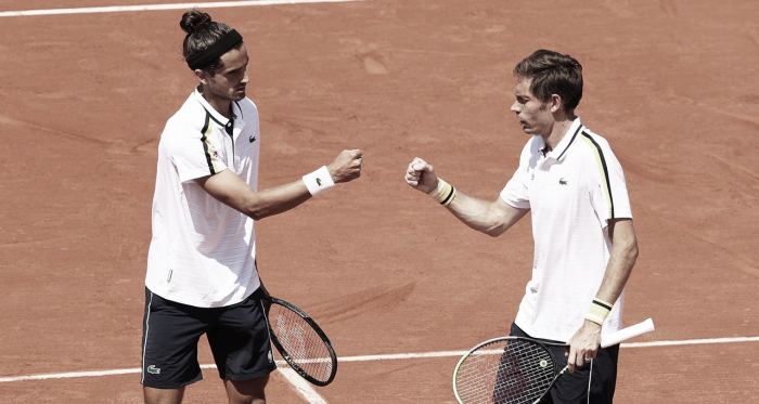 Herbert/Mahut vencem Bublik/Golubev de virada e conquistam segundo título em Roland Garros