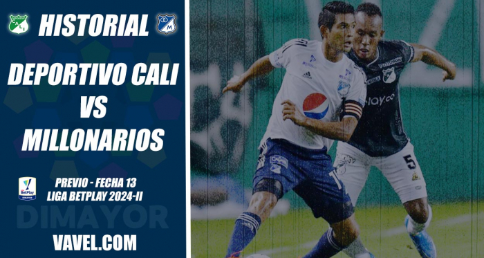 Historial Deportivo Cali vs Millonarios: clasico añejo con tinte 'azul'