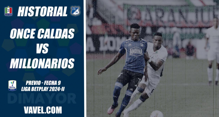 Historial Once Caldas vs Millonarios: superioridad 'embajadora'