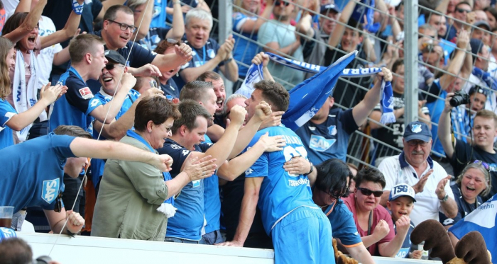 Hoffenheim 3-1 Borussia Dortmund, Tor di Szalai - Hoffenheim Twitter