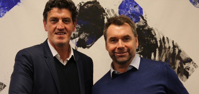 Jens Todt and Bernd Hollerbach. | Photo: Hamburger SV.