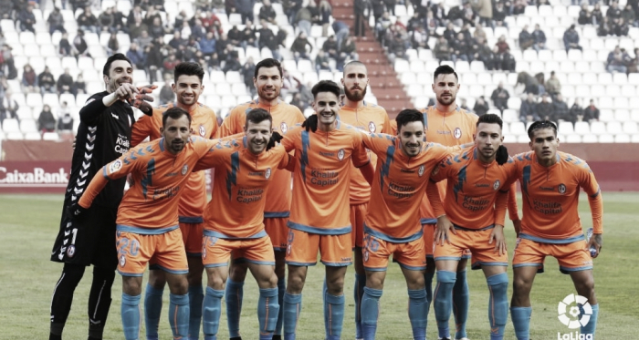 Once inicial del Rayo Majadahonda en el Carlos Belmonte. Foto: La Liga