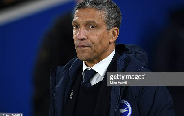 Hughton on the side-line image courtesy of Mike Hewitt on Getty Images.