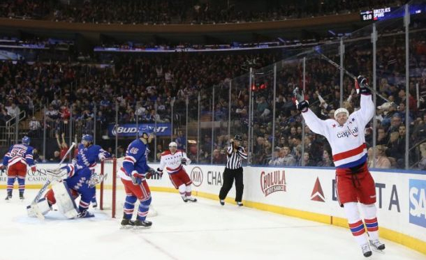 Washington Capitals Take Down New York Rangers At MSG