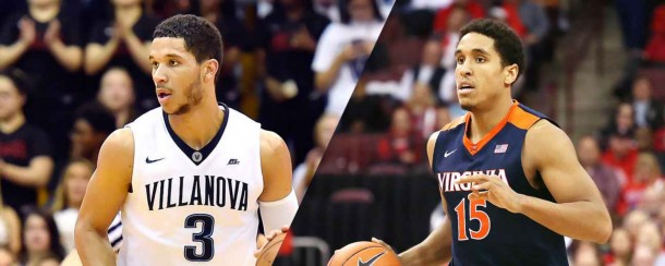 Villanova guard Josh Hart and Virginia senior Malcolm Brogdon. USA Today Sports