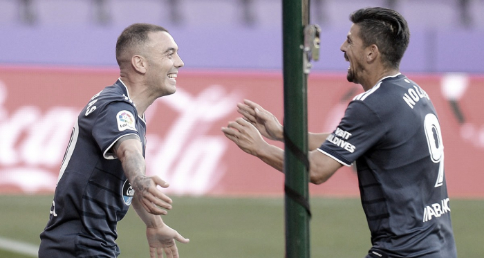 Genialidad
de Aspas y otro puntito gracias al mago de Moaña