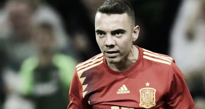 Iago Aspas ya mira con obstinación el mundial de Rusia I Foto: AFP