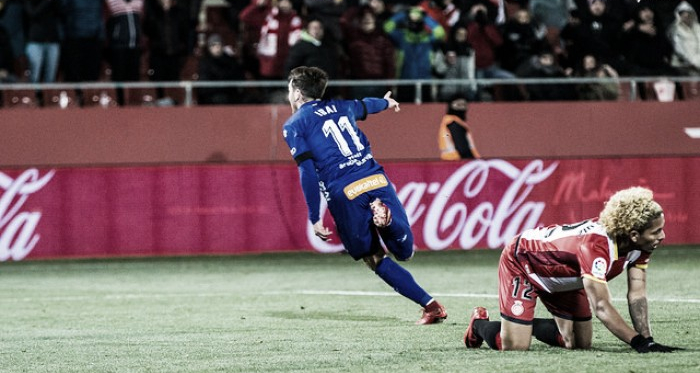 Ibai Gómez después del tercer gol alavesista. Fotografía: Deportivo Alavés