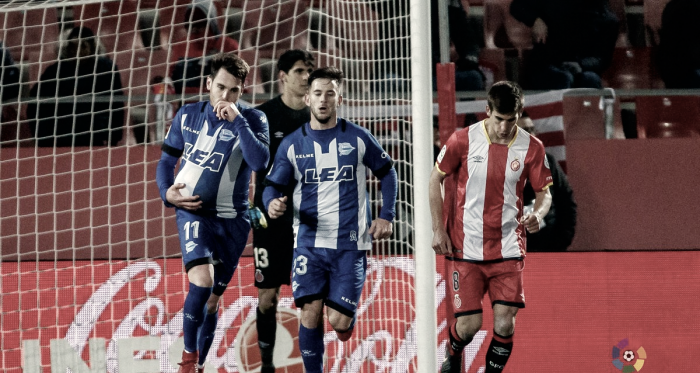 Un hat-trick de Ibai Gómez da vida al Alavés en Montilivi