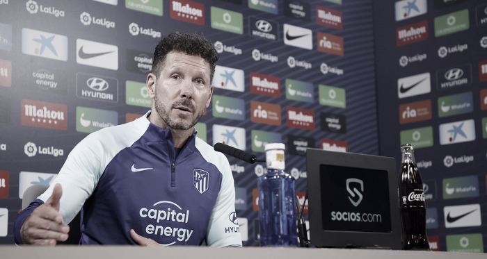 Simeone: "Buscaré como siempre dar lo mejor que tengo para mi club"