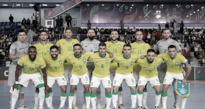 Brasil e Ucrânia se enfrentam por vaga à final da Copa do Mundo de Futsal 