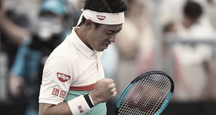 Nishikori, a semis de Brisbane