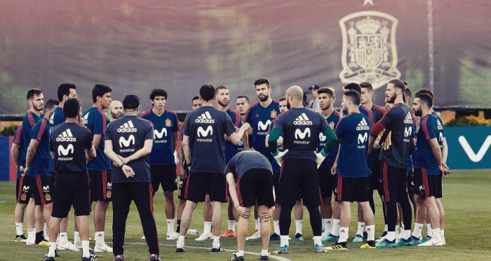 España se encuentra concentrada en Sochi para su debut ahora sin Julen I Foto: Prensa RFEF