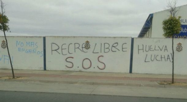 Pintadas en la Ciudad Deportiva