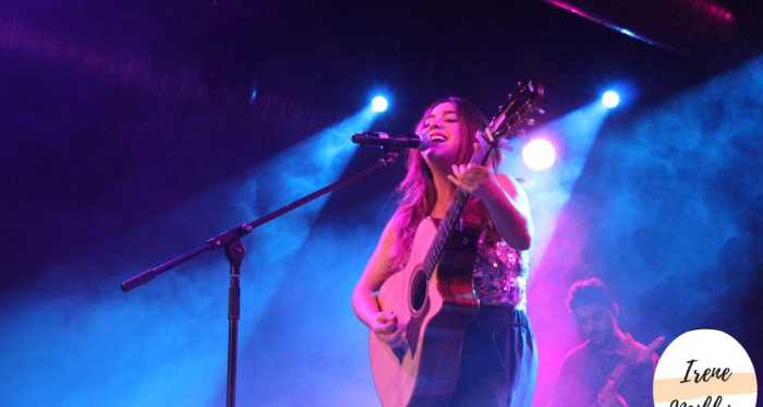 Marta Soto durante el concierto // Image: Irene Millán