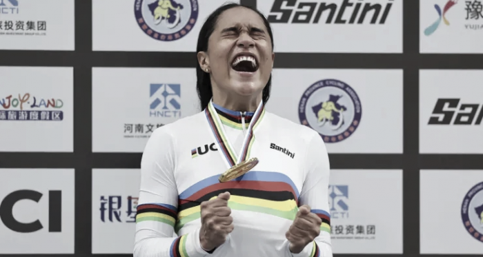 Stefany Cuadrado se corona campeona Mundial Junior de la velocidad